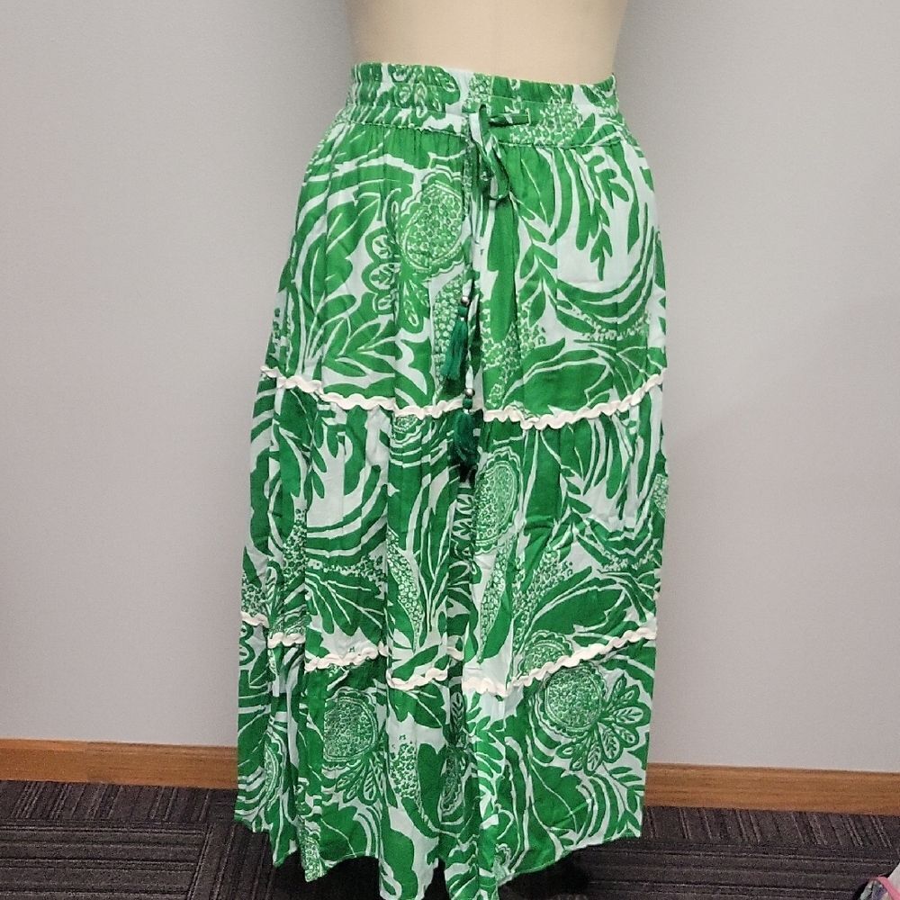 Mlle Gabrielle Tropical Skirt. Can Also Be Worn As A Strapless Dress. Size S